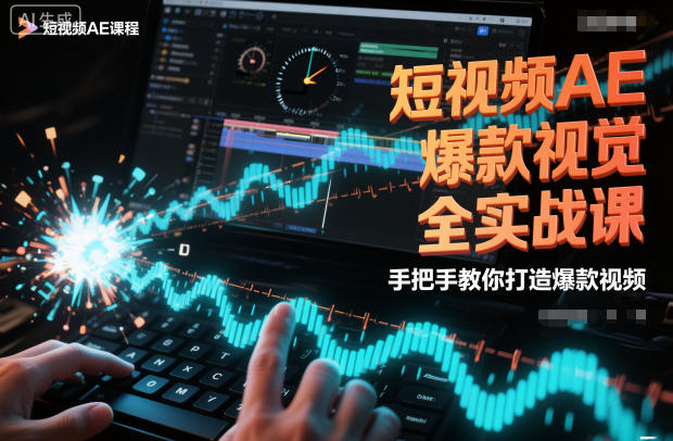 短视频AE爆款视觉全实战课，手把手教你打造爆款视频-网创项目总站
