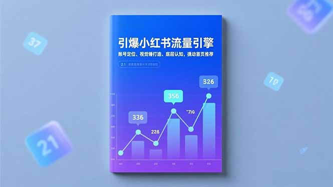 引爆小红书流量引擎，账号定位、视觉锤打造、底层认知，撬动首页推荐-网创项目总站