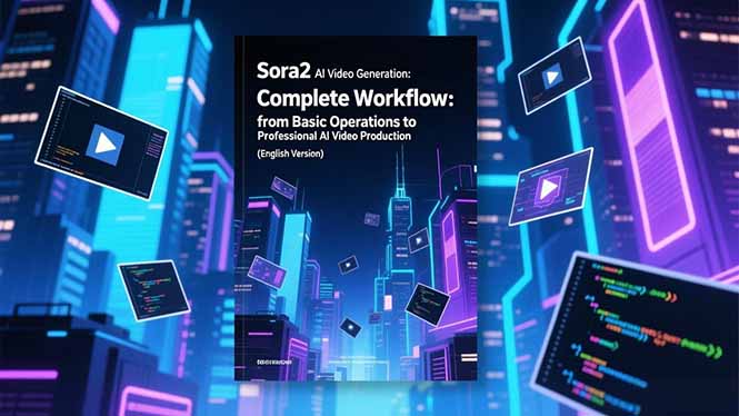 Sora2 AI视频生成的系统教程(英文版-网创项目总站