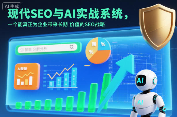 现代SEO与AI实战系统,一个能真正为企业带来长期价值的SEO战略(英语+中文字幕)-网创项目总站