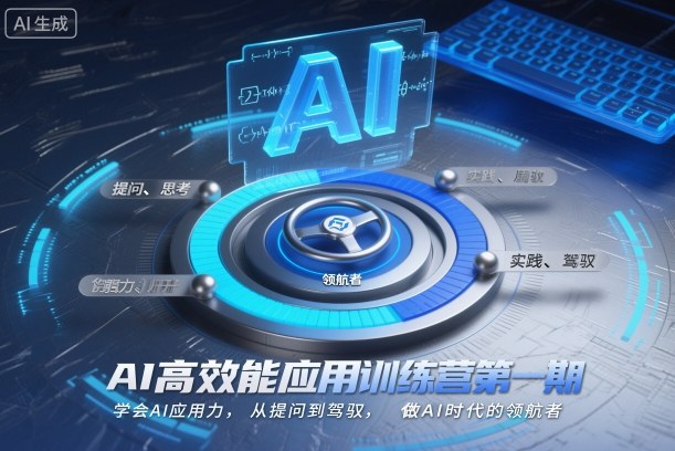 AI高效能应用训练营第一期，学会AI应用力，从提问到驾驭，做AI时代的领航者(更新)-网创项目总站