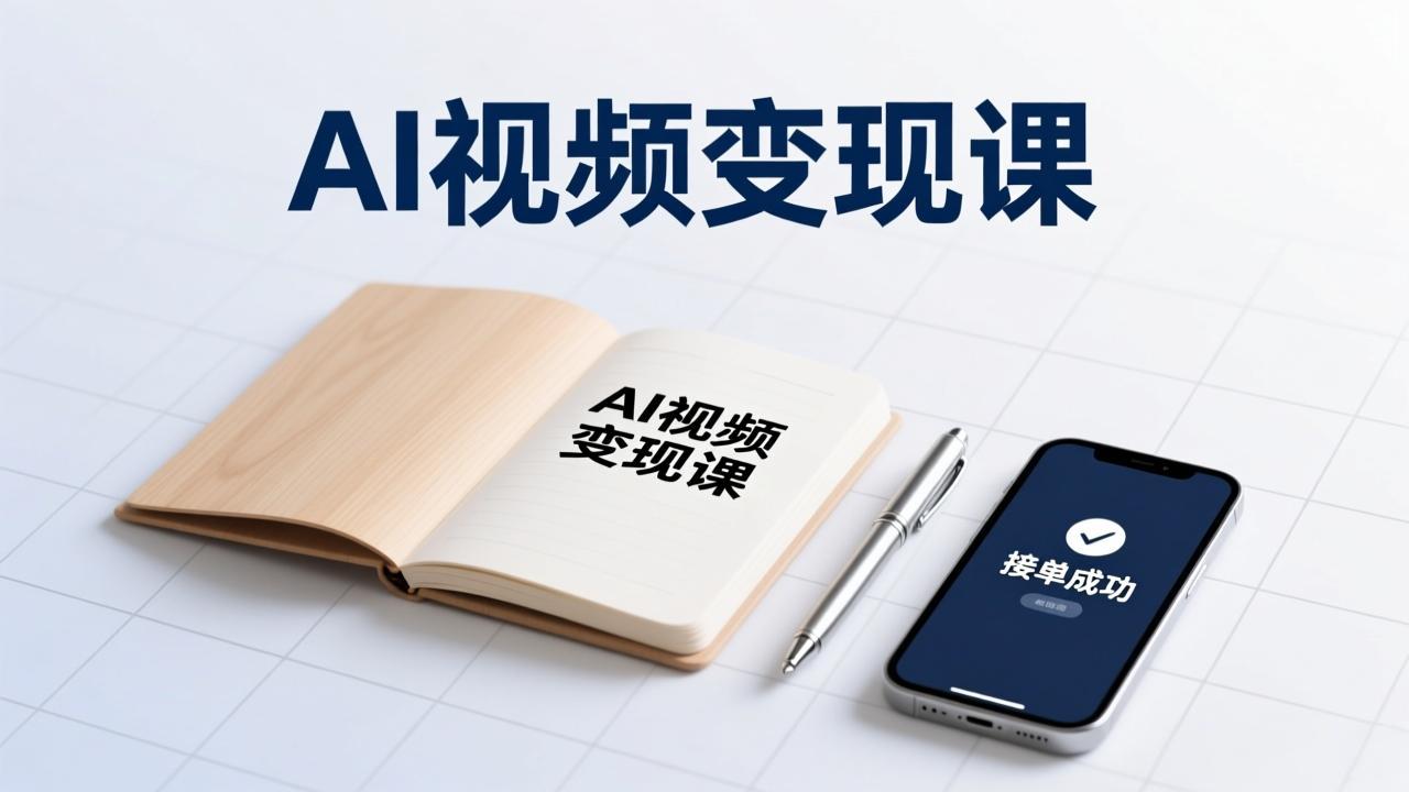 AI视频变现课，学完即可创作短片、接商单，实现副业增收，单项目报价可达千元-网创项目总站