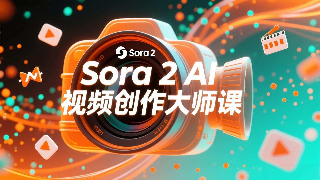 如何利用Sora 2创建流行AI人工智能视频大师班教程：掌握创作全流程，产出百万播放内容-网创项目总站