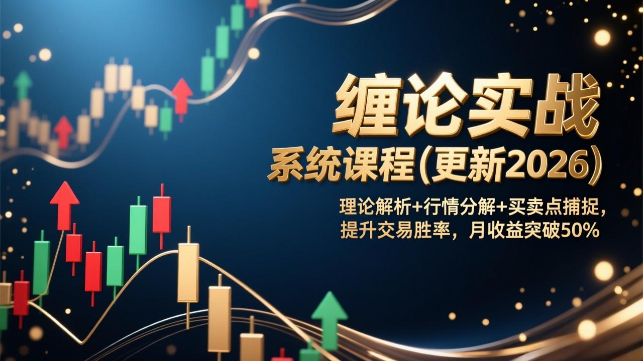 缠论实战系统课程(更新2026-网创项目总站