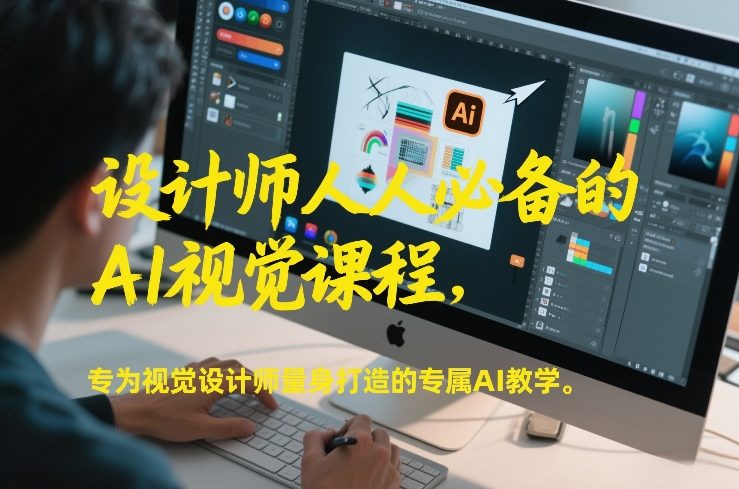 设计师人人必备的AI视觉课程，专为视觉设计师量身打造的专属AI教学-网创项目总站
