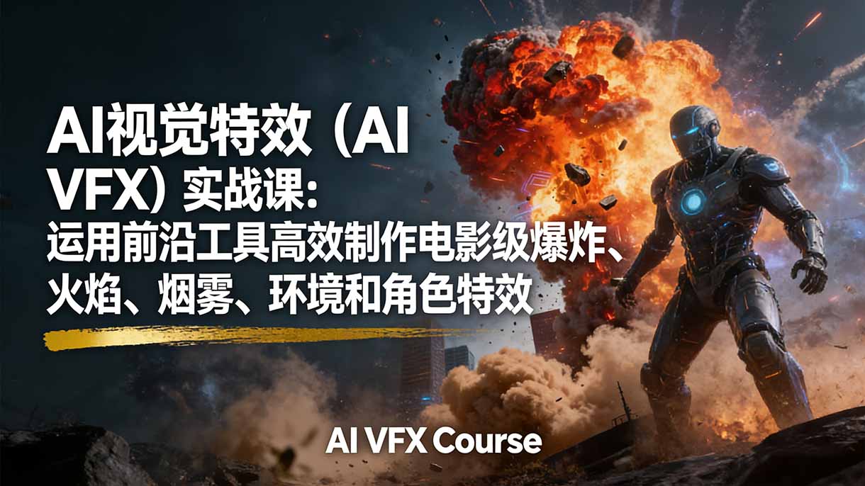 AI视觉特效(AI VFX-网创项目总站