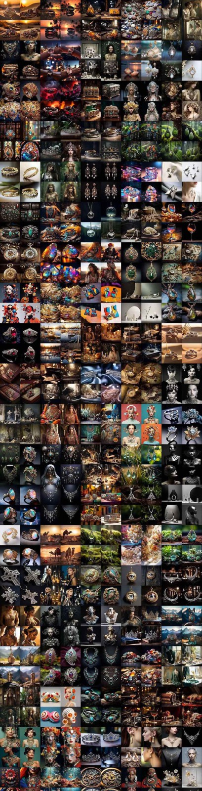 图片[7]-463个Midjourney珠宝摄影提示词：覆盖全品类珠宝，AI设计秒出专业效果-网创项目总站