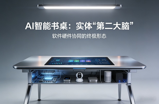 AI智能书桌搭建，构建你的实体“第二大脑”，软件硬件协同的终极形态-网创项目总站
