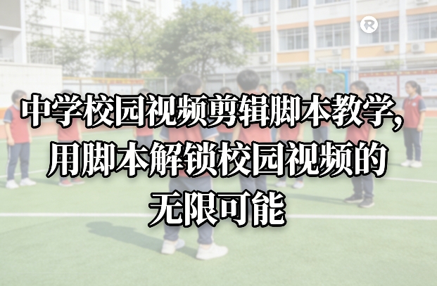 中学校园视频剪辑脚本教学，用脚本解锁校园视频的无限可能-网创项目总站