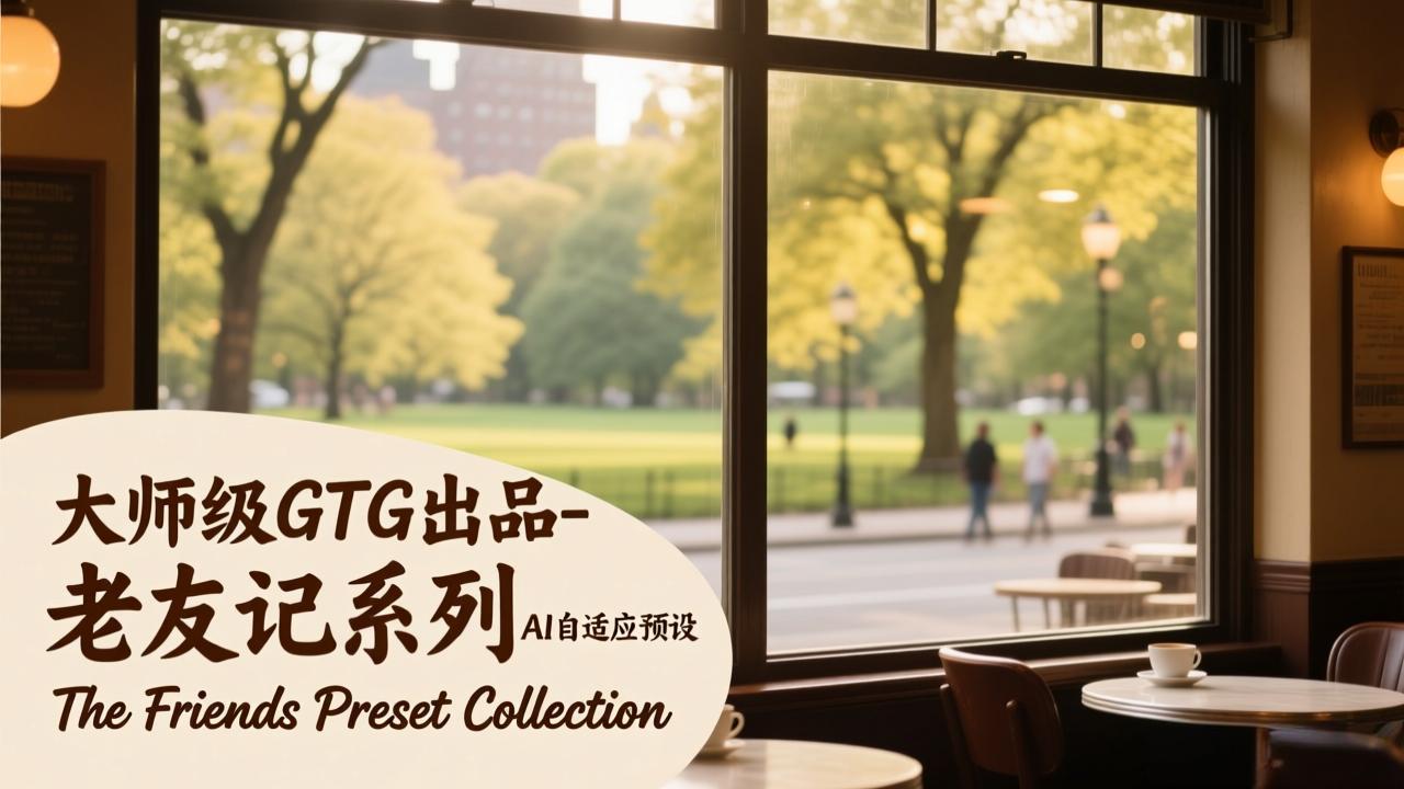 大师级GTG出品-老友记系列AI自适应预设The Friends Preset Collection-网创项目总站