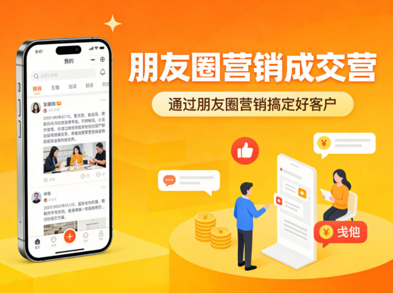朋友圈营销成交营，通过朋友圈营销来搞定好客户-网创项目总站
