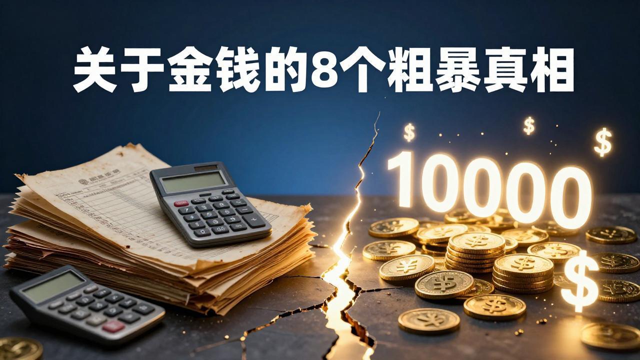 付费文章：关于金钱的 8 个粗暴真相，彻底重塑你的赚钱思维与财富认知-网创项目总站