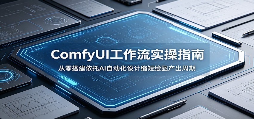 ComfyUI 工作流实操指南：从零搭建依托AI自动化设计缩短绘图产出周期-网创项目总站