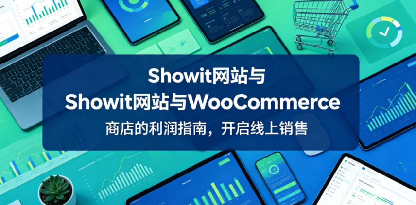 Showit网站与WooCommerce商店的利润指南，开启线上销售【原创双语字幕】-网创项目总站