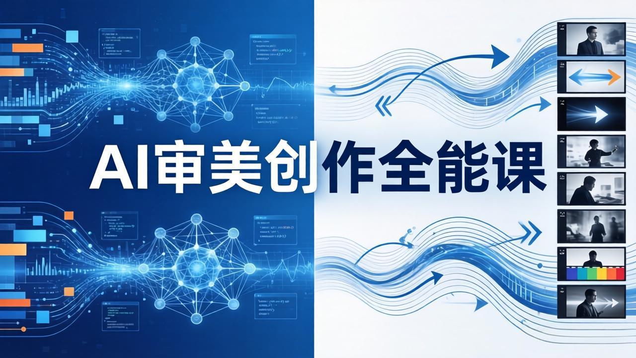 AI审美创作全能课-更新0706：MJ+Seedance+模型训练+影视分镜+编剧，一站式掌握AI艺术创作-网创项目总站