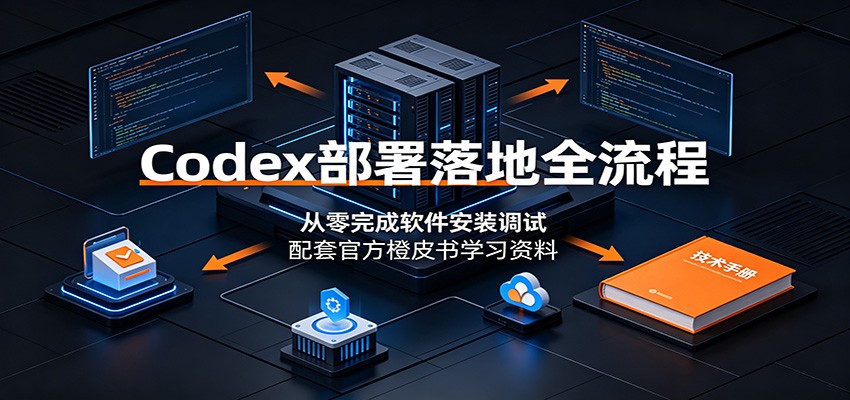 Codex部署落地全流程:从零完成软件安装调试,配套官方橙皮书学习资料-网创项目总站