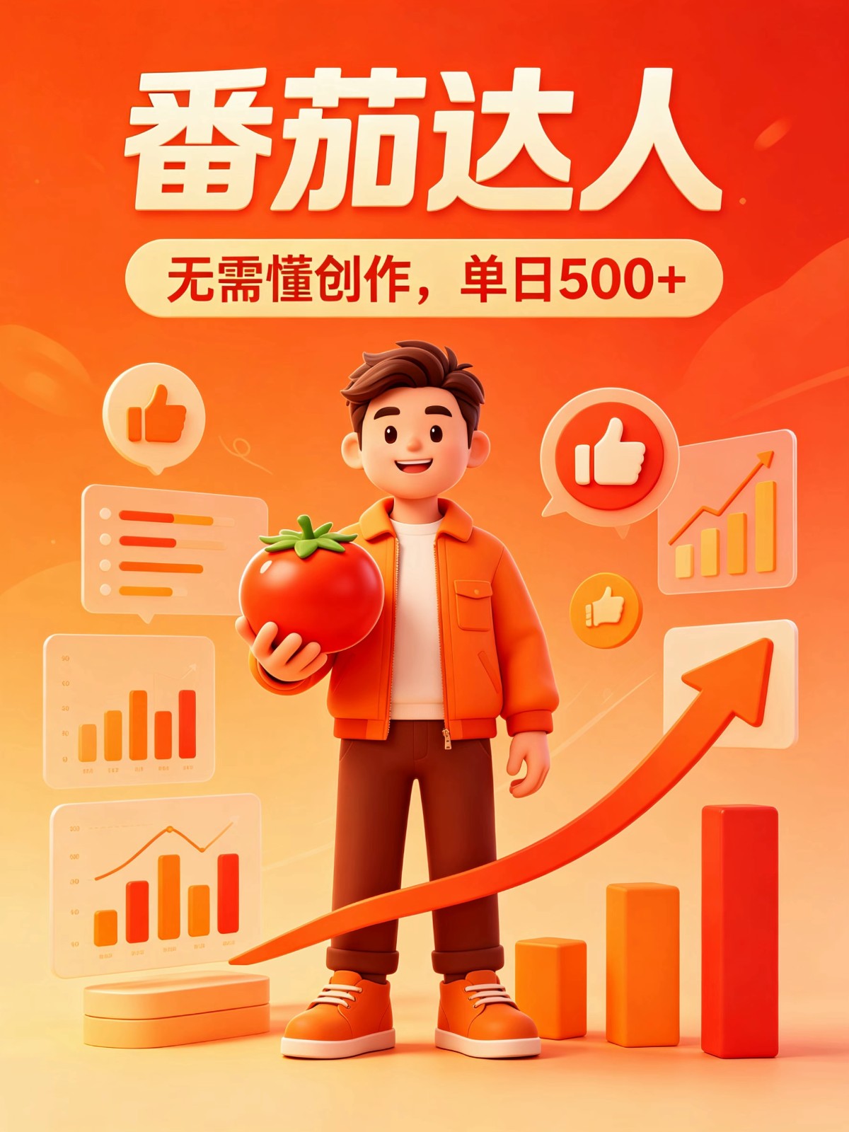 番茄小说达人全自动变现，普通人轻松日入500+-网创项目总站