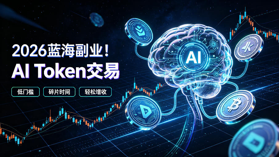 2026全新风口副业｜AI智能Token交易，空闲时间轻松 賺 收益，无需全天盯盘【揭秘】-网创项目总站