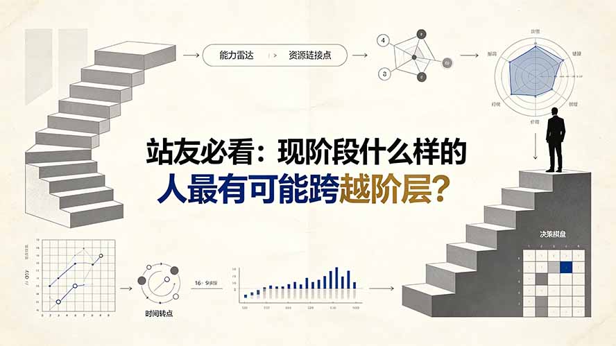 付费文章：站友必看：现阶段什么样的人最有可能跨越阶层?-网创项目总站
