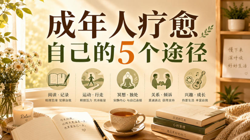 付费文章：成年人疗愈自己的5个途径-网创项目总站